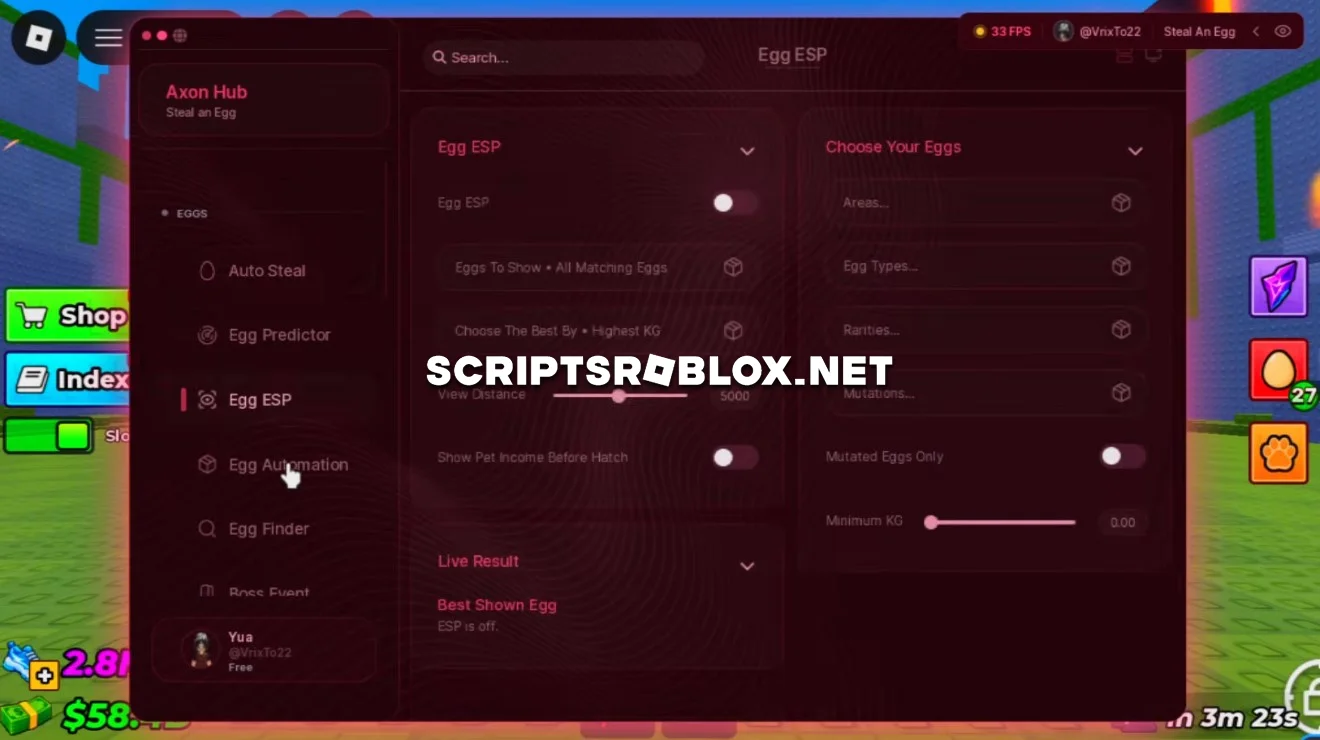 Steal An Egg Script - Fast Instant Steal, Auto Farm & More