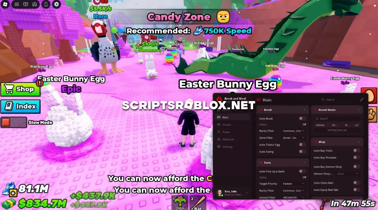 Break and Steal an Egg Script - Auto Break, Auto Farm & More