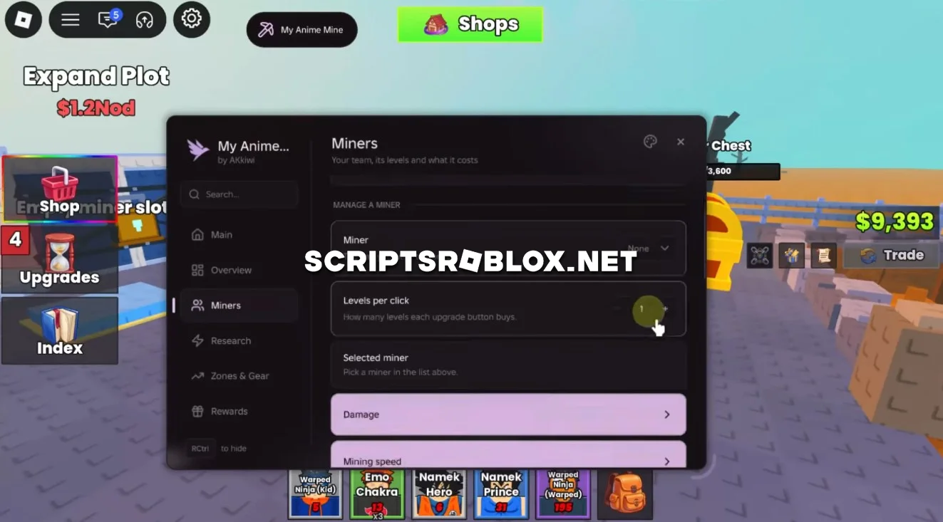 My Anime Mine Script (2026) - Free Auto Farm Script